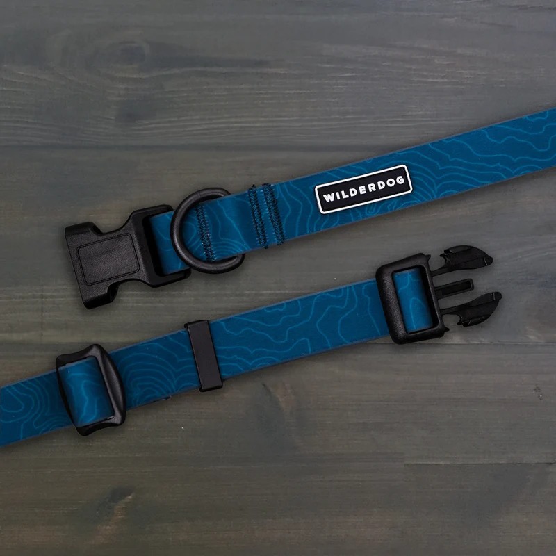 Wilderdog Pacific Blue Waterproof Collar
